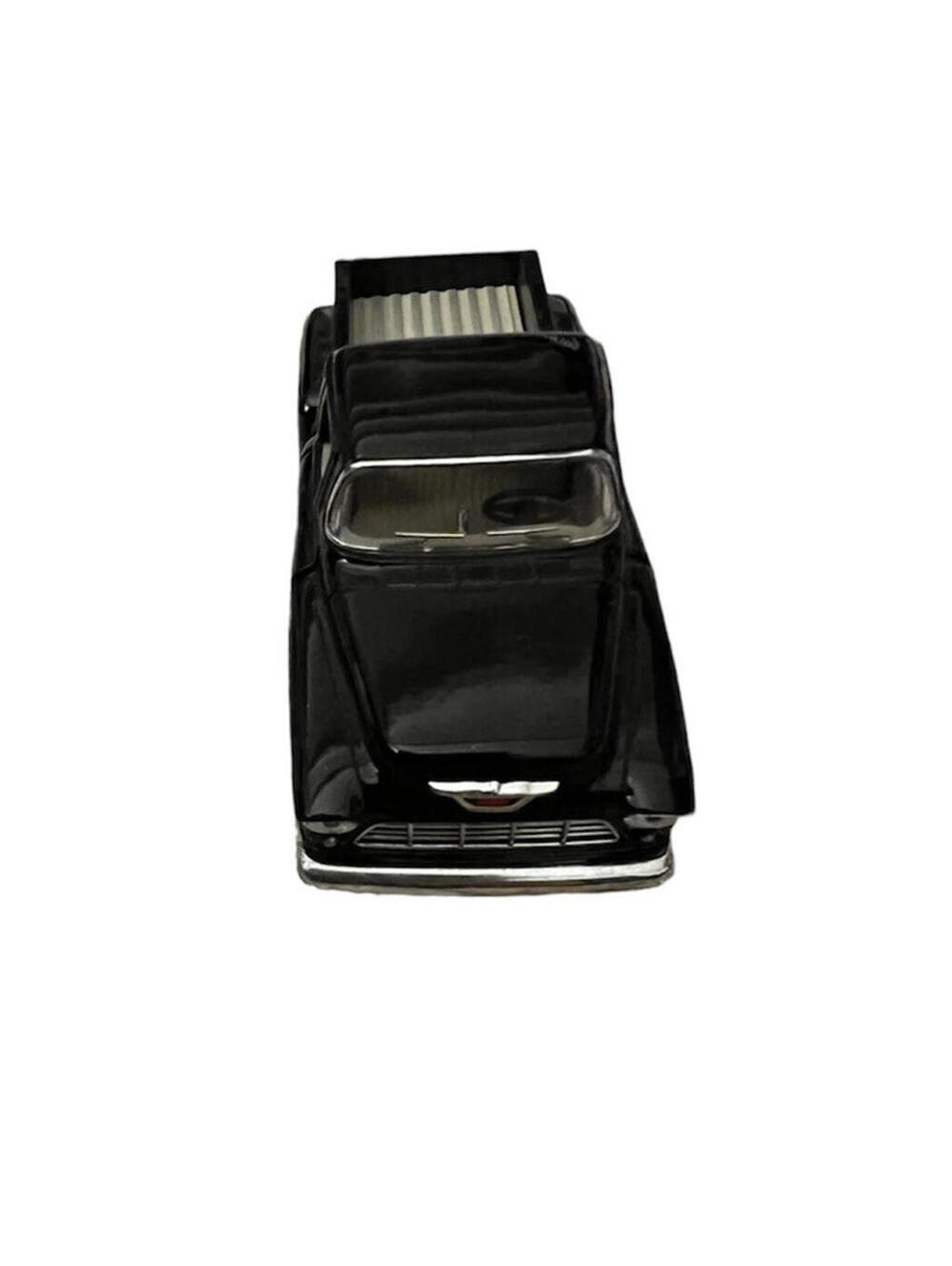 Black 1955 Chevy Toy Truck by Kinsmart Collector